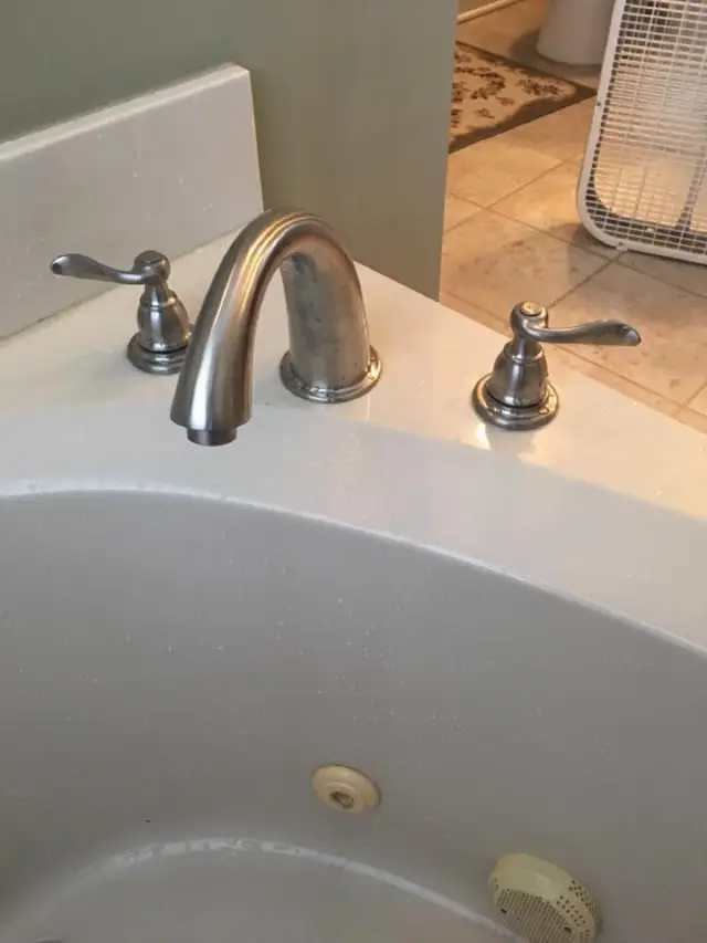After: new bathtub